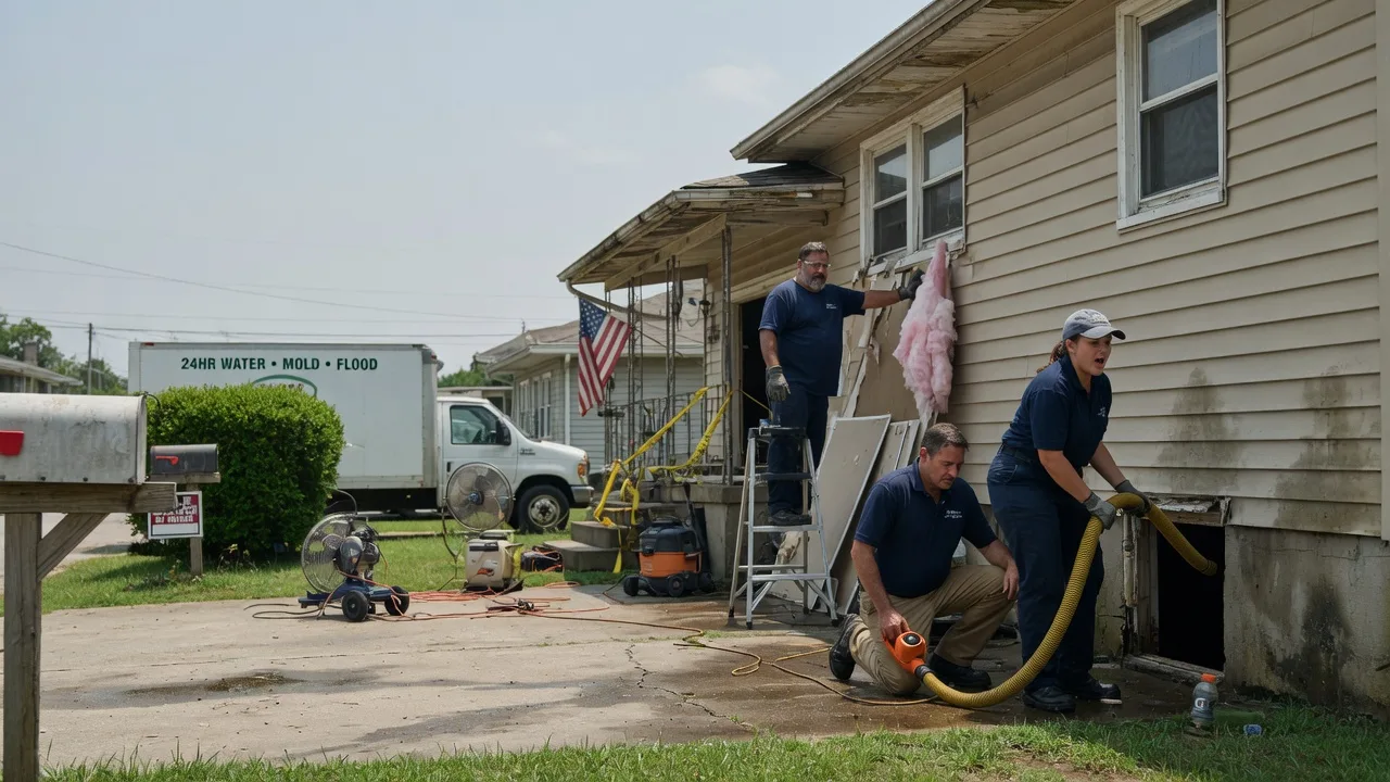 Water Damage Repair in Sutherland Springs, TX near me